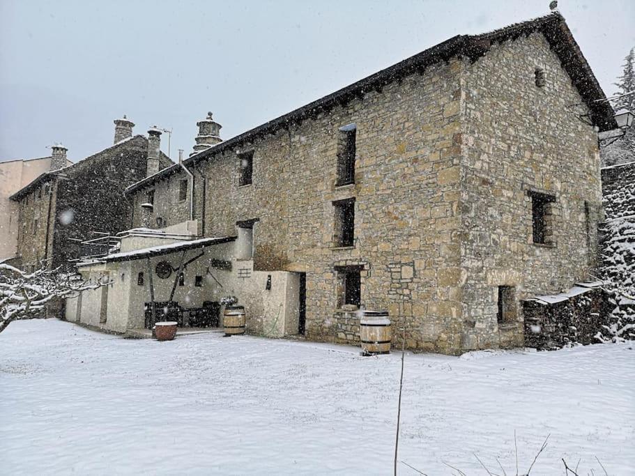 Casa Rural Barangua En El Pirineo Aragones Santa Cruz de la Serós Esterno foto