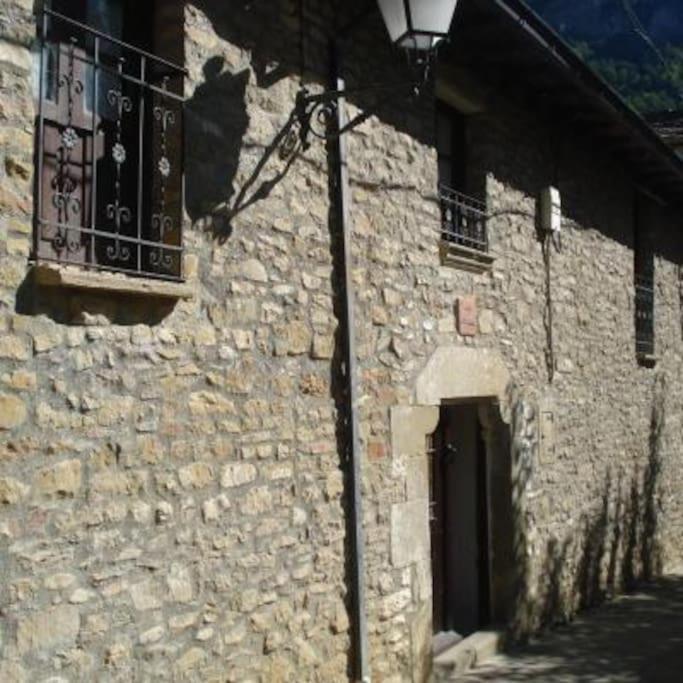Casa Rural Barangua En El Pirineo Aragones Santa Cruz de la Serós Esterno foto